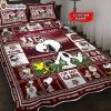 Texas AM Aggies NCAA Snoopy Custom Name Bedding Set