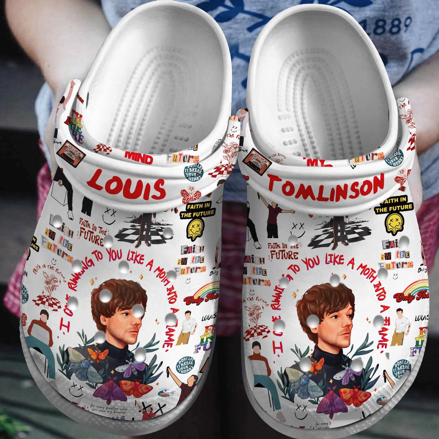 Louis Tomlinson Defenceless Crocs Clog