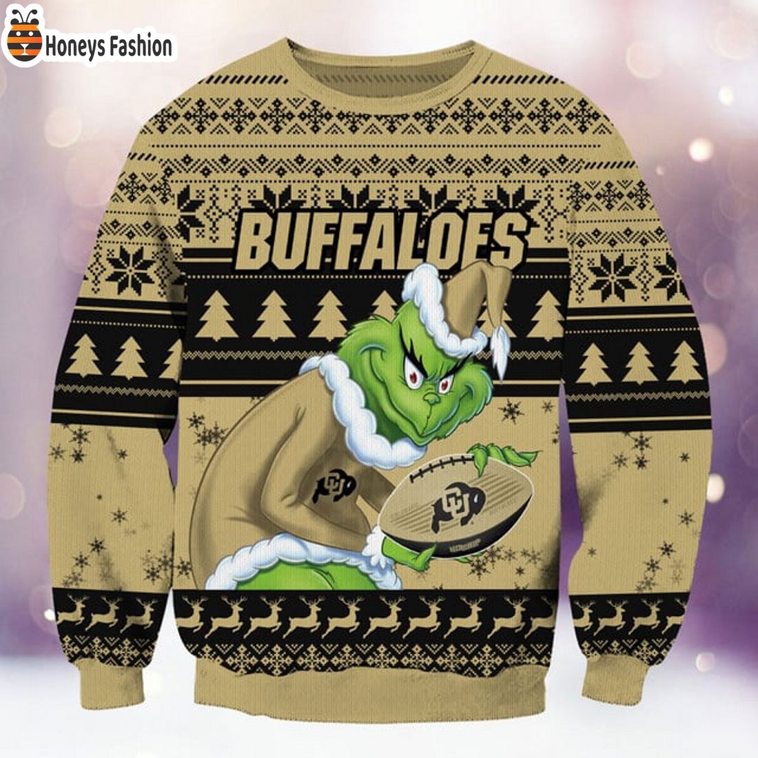 BEST TRENDING Colorado Buffaloes NCAA Grinch Ugly Christmas Sweater