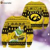 BEST TRENDING Iowa Hawkeyes NCAA Grinch Ugly Christmas Sweater