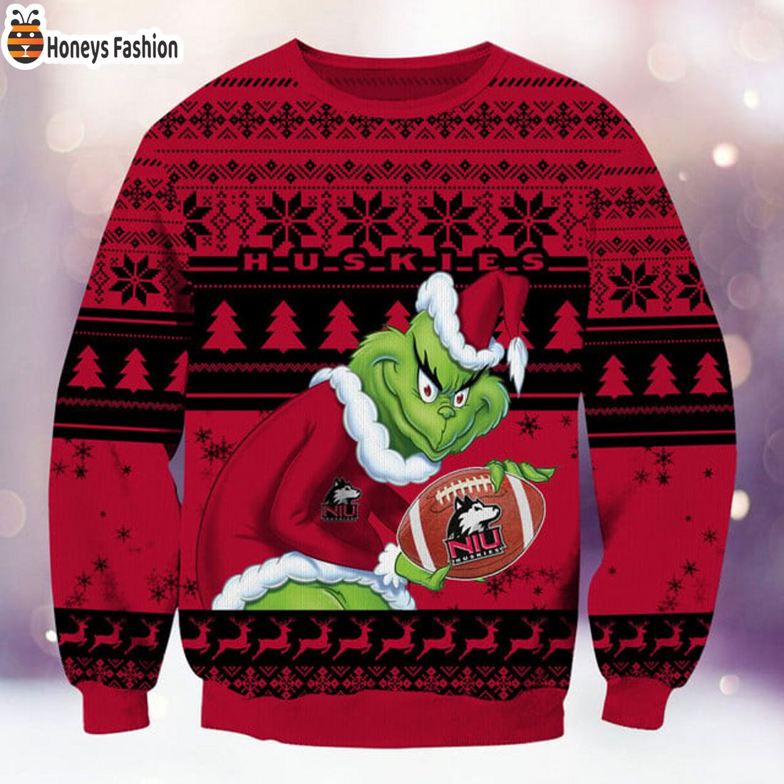 BEST TRENDING NC State Wolfpack NCAA Grinch Ugly Christmas Sweater