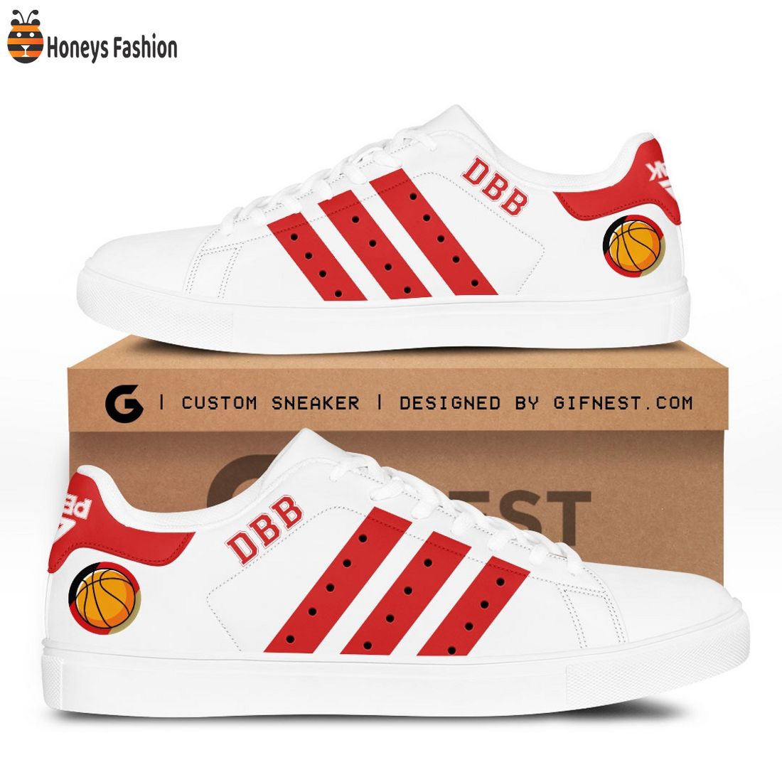 Germany National Basketball Team Stan Smith Low Top Shoes