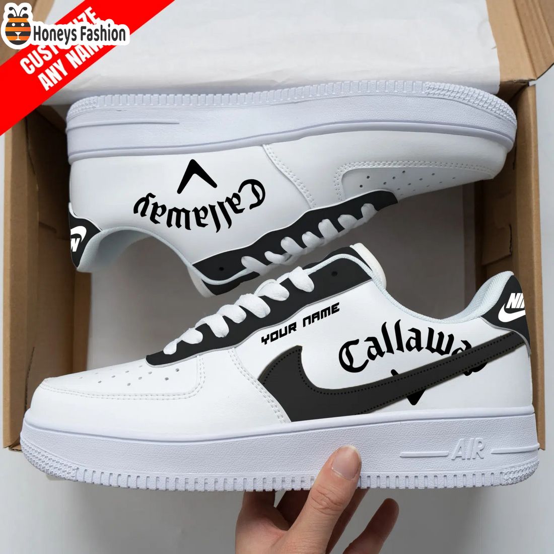 Golf Callaway Personalized Nike Air Force Sneakers