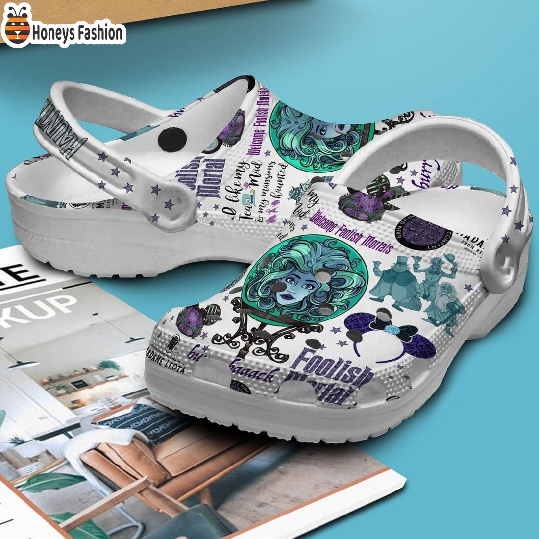 Haunted Mansion Foolish Mortals Crocs Clog