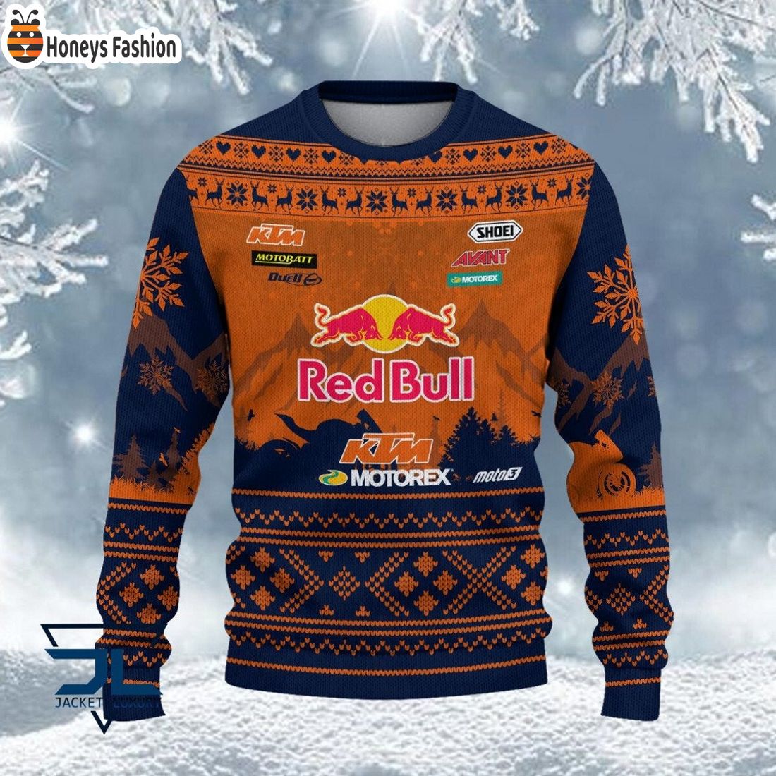 HOT HOT HOT KTM Factory Racing MotoGP 2023 Ugly Christmas Sweater