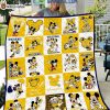 Michigan Wolverines NCAA Mickey Fleece Blanket