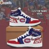 Montreal Canadiens NHL Custom Name Air Jordan 1 Sneakers