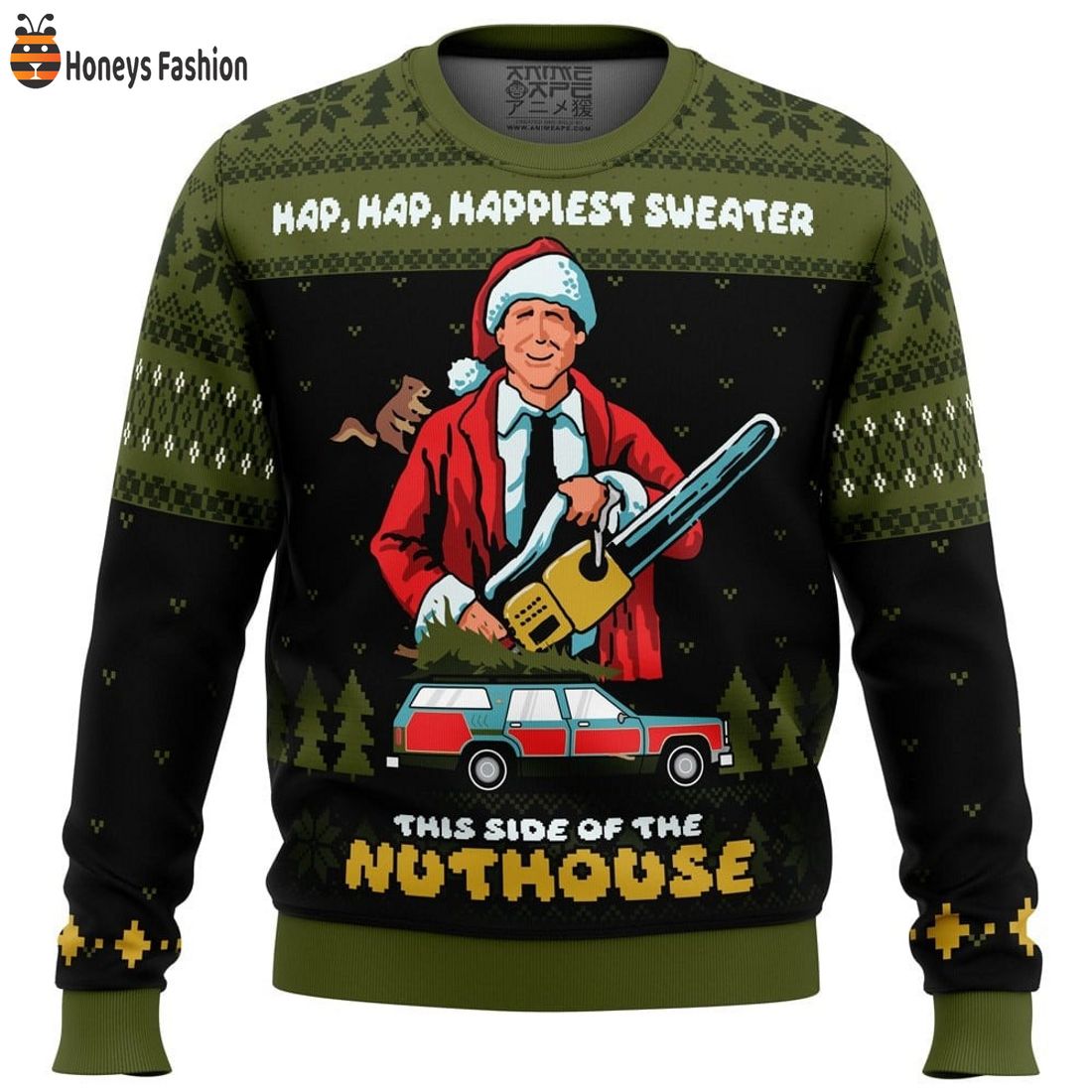National Lampoon’s Christmas Vacation This Side Of The Nuthouse Ugly Sweater