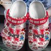 Nebraska Cornhuskers Go Big Red Crocs Clog