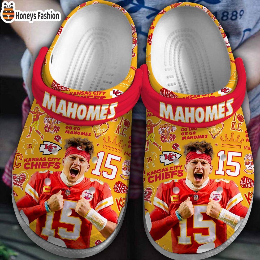 Patrick Mahomes Kansas City Chiefs Crocs Clog