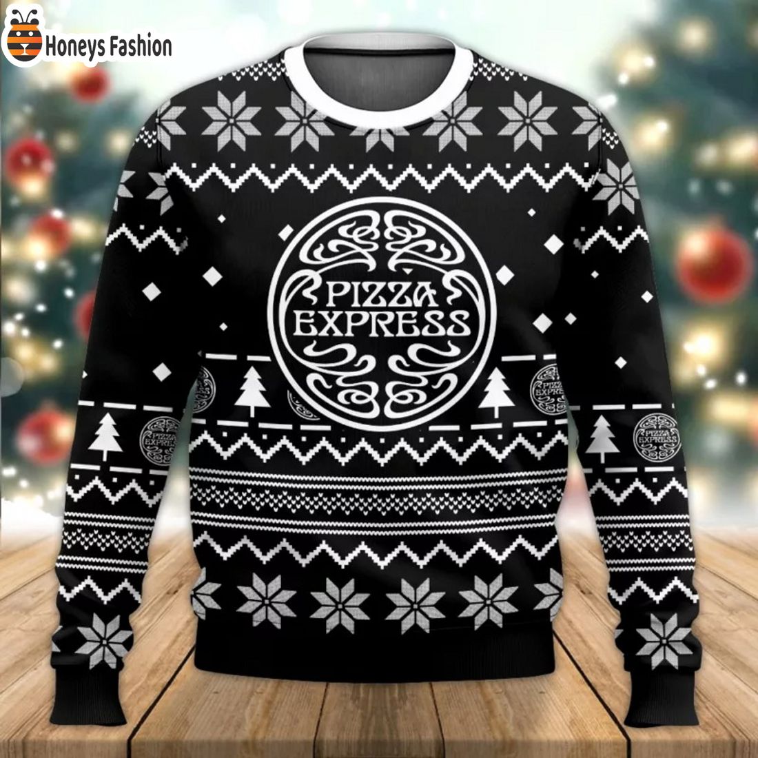 Pizza Express Ugly Christmas Sweater