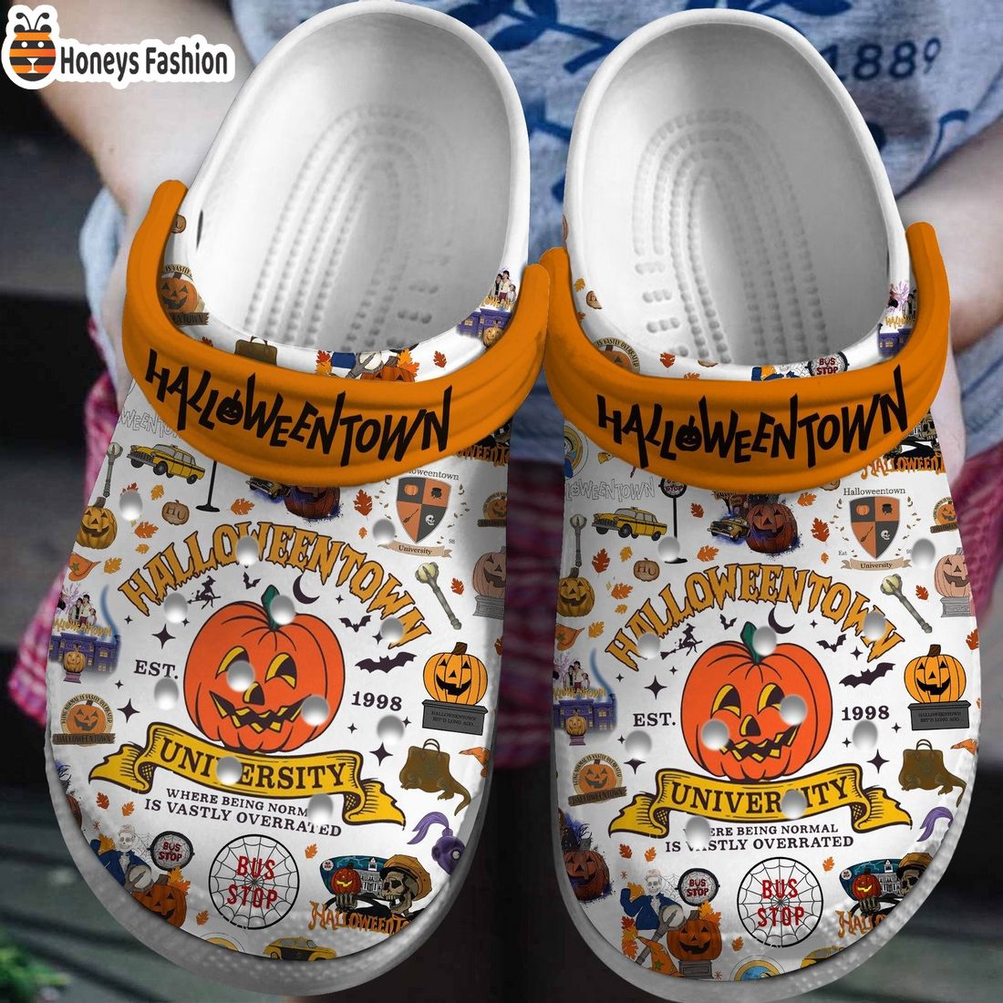 Return to Halloweentown Crocs Clog Crocband