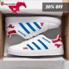 SMU Mustangs NCAA Adidas Stan Smith Low Top Shoes