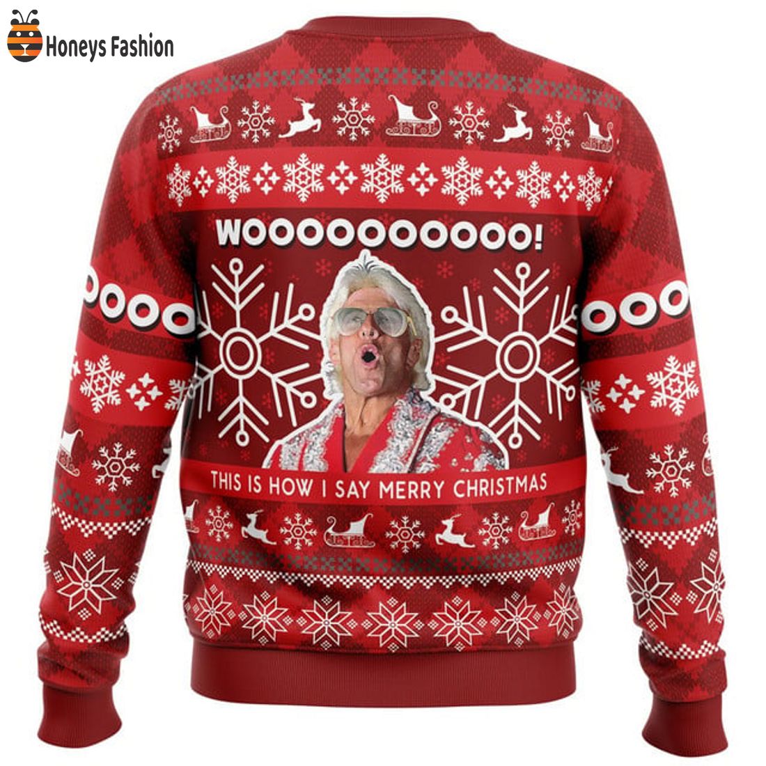TOP TRENDING David Flair Pro Wrestling Ugly Christmas Sweater