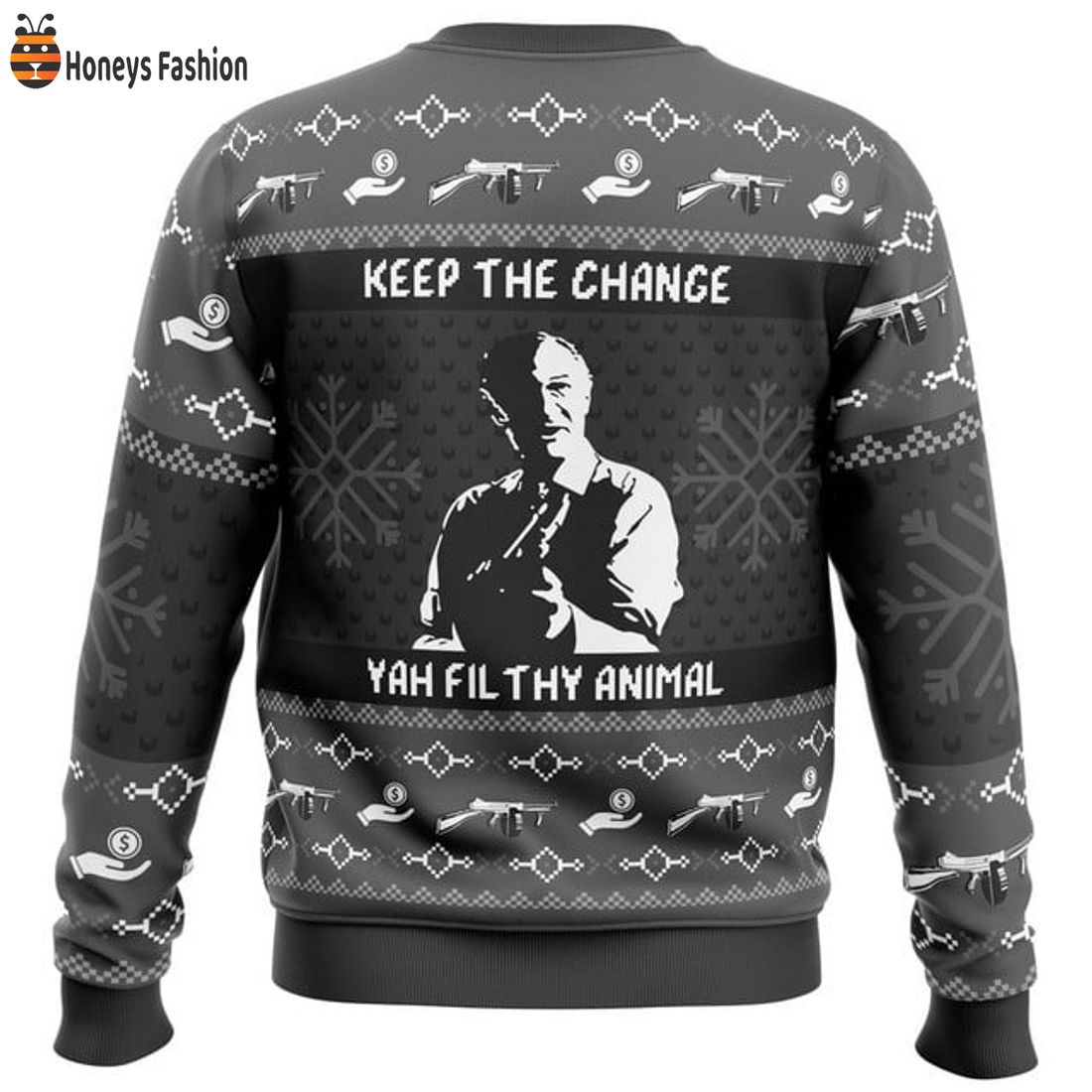 TOP TRENDING Keep the Change Yah Filthy Animal Home Alone Ugly Christmas Sweater