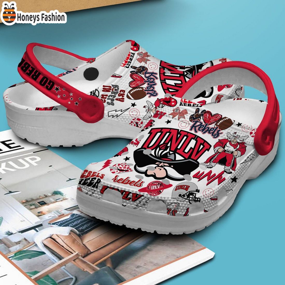 UNLV Rebels Go Rebels Crocs Clog Crocband