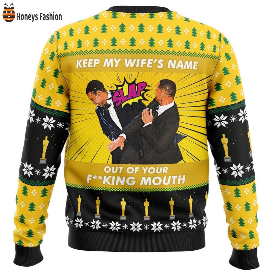 Will Smith Keep My Wife’s Name Meme Ugly Christmas Sweater