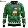 America Dragon Boat Viking Valhalla Ugly Christmas Sweater
