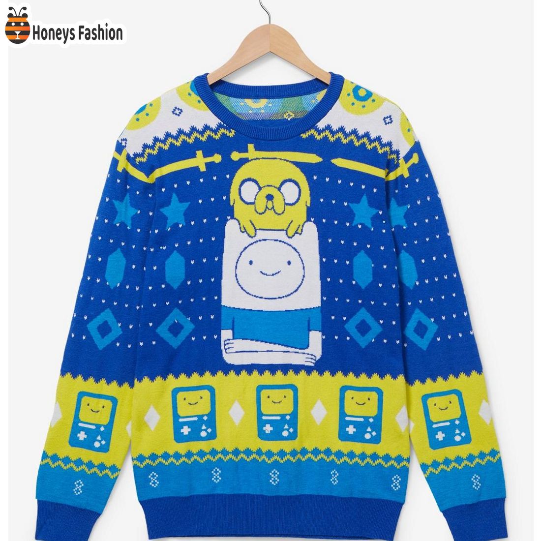 BEST Adventure Time Jake and Finn Holiday Sweater