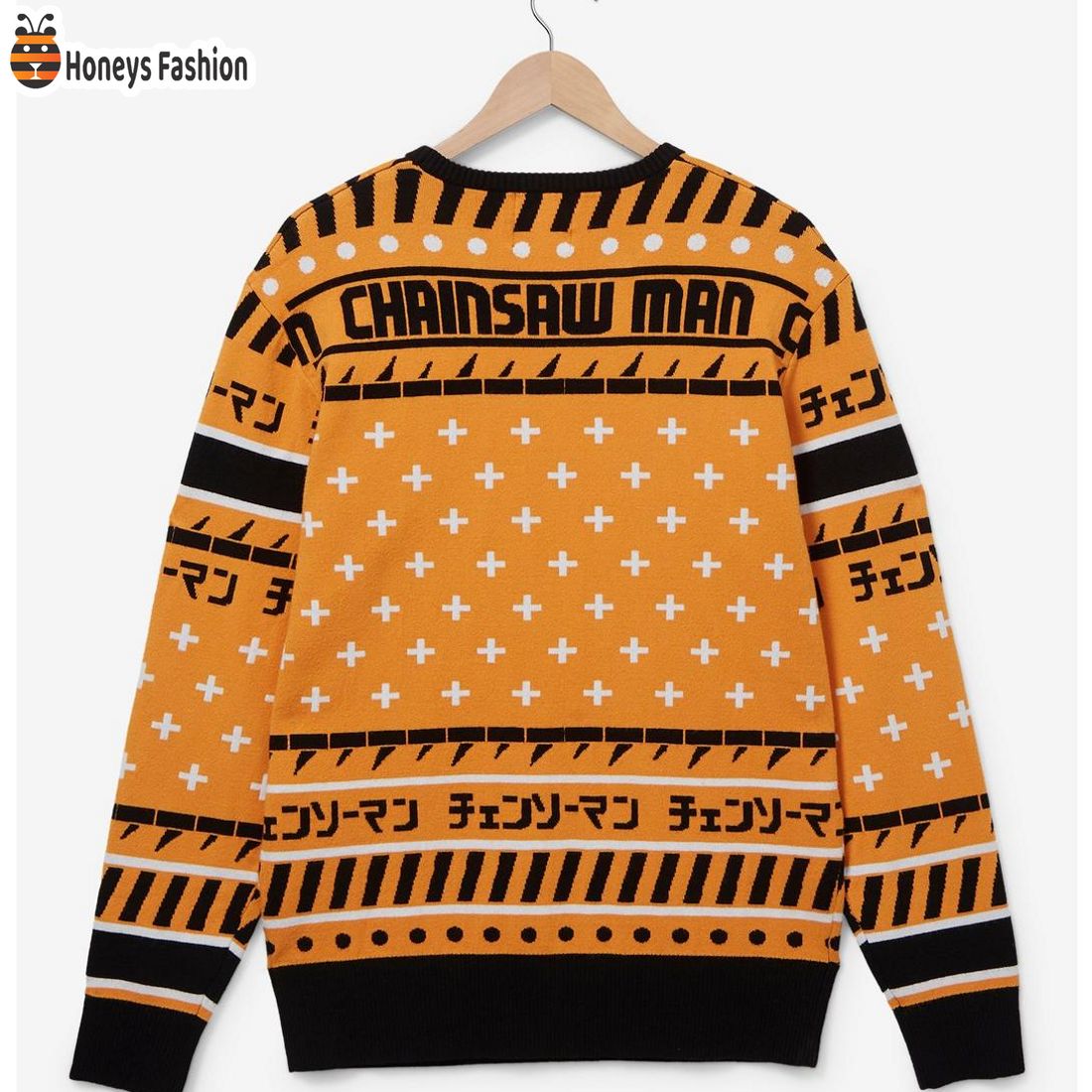 BEST Chainsaw Man Chibi Pochita Holiday Sweater