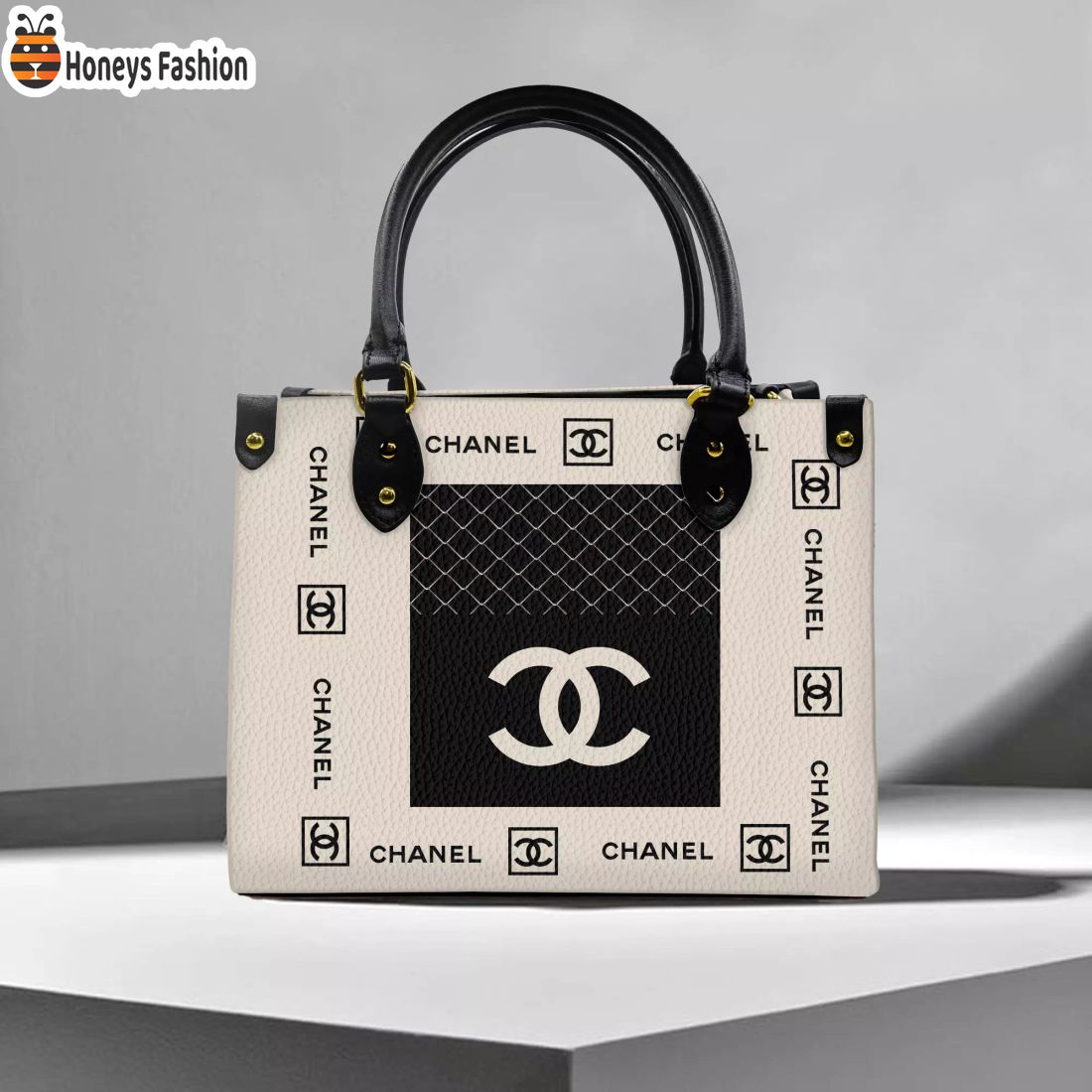 BEST Chanel Beige Luxury Brand Women  Leather Handbag