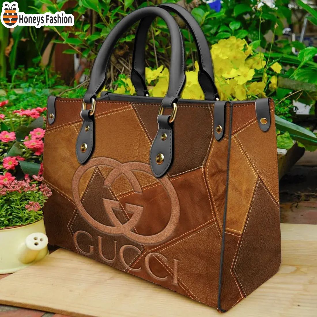 BEST Gucci Brown Luxury Brand Fashion Premium Women Leather Handbag