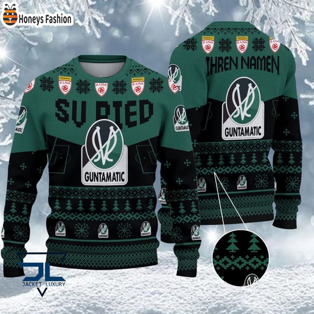 BEST SV Ried Custom Name Ugly Christmas Sweater