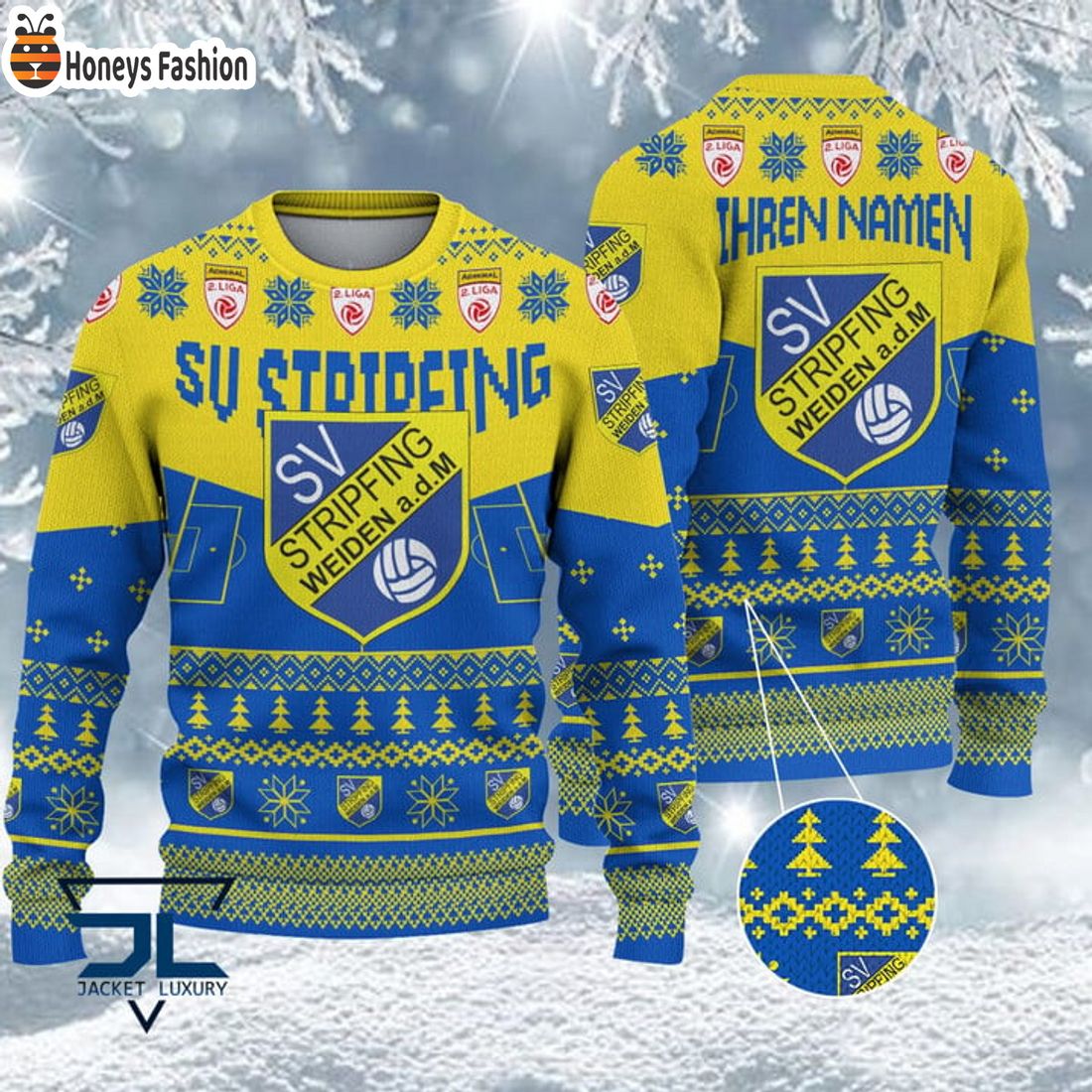 BEST SV Stripfing Custom Name Ugly Christmas Sweater