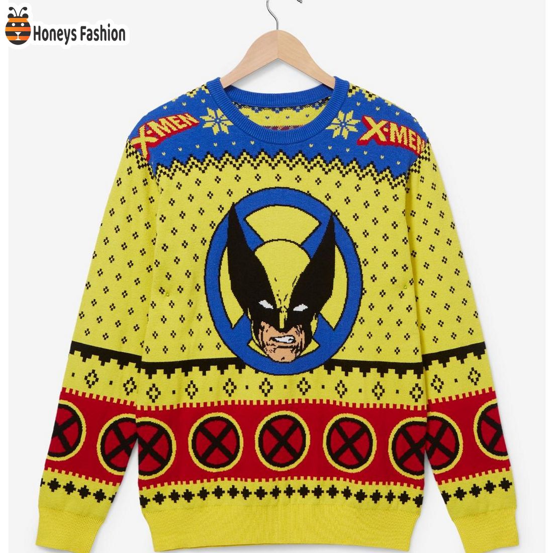 BEST X Men Wolverine Holiday Sweater