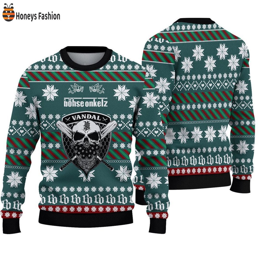 Bohse Onkelz Vandal Ugly Christmas Sweater