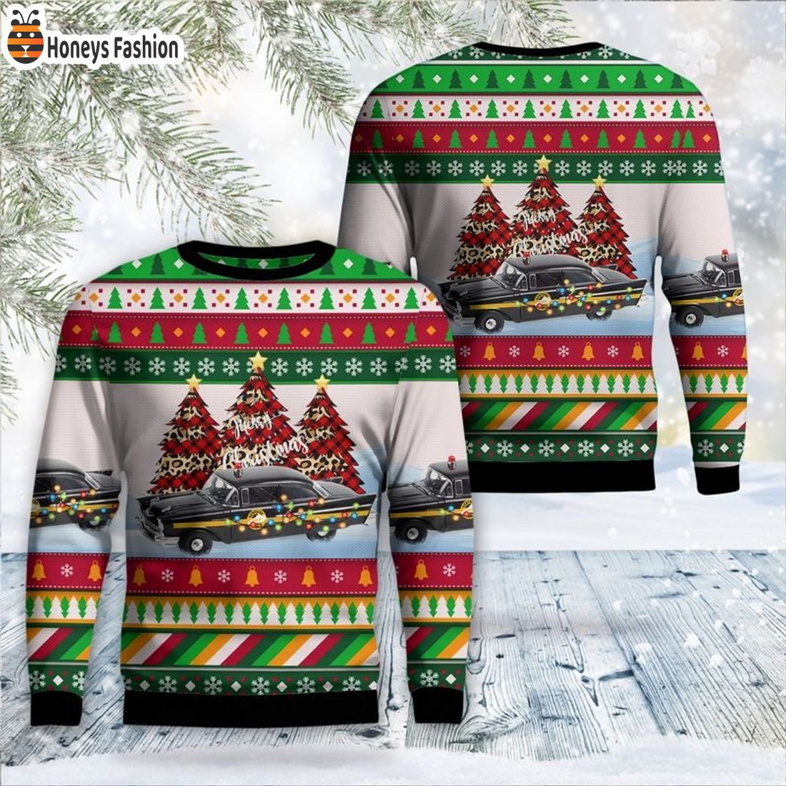 Chevrolet 150 Kentucky State Police Ugly Christmas Sweater