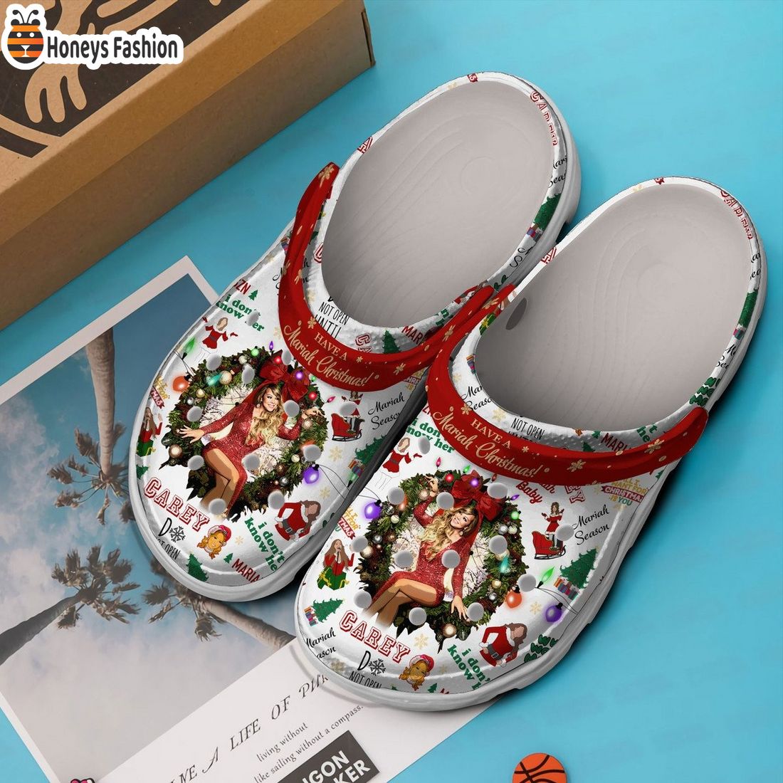 Have A Mariah Christmas Crocs Clogs