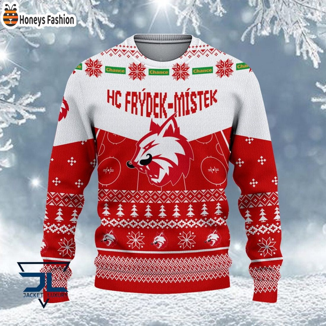 HC Frýdek-Místek ošklivý vánoční svetr