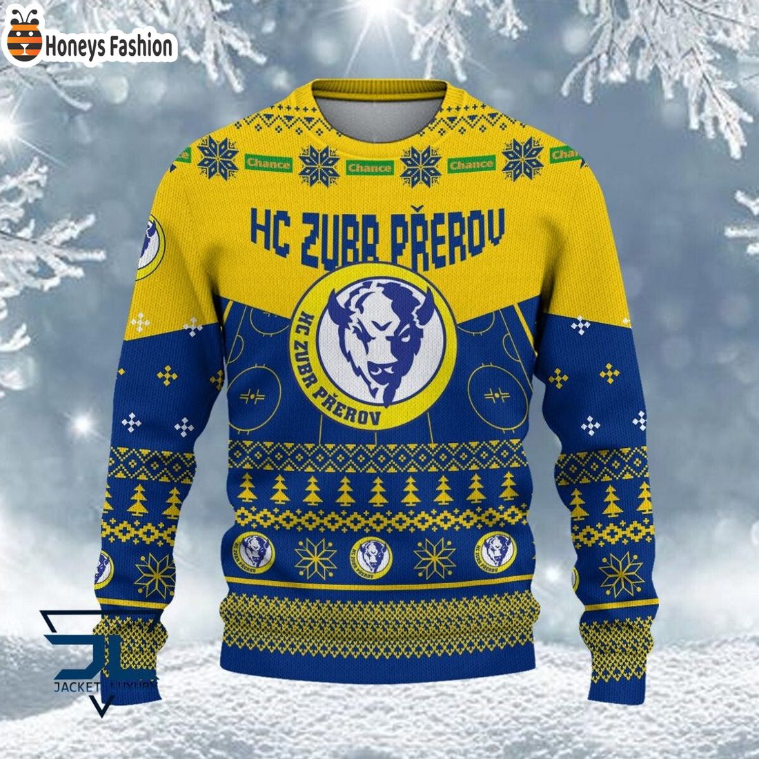 HC Vítkovice Ridera ošklivý vánoční svetr