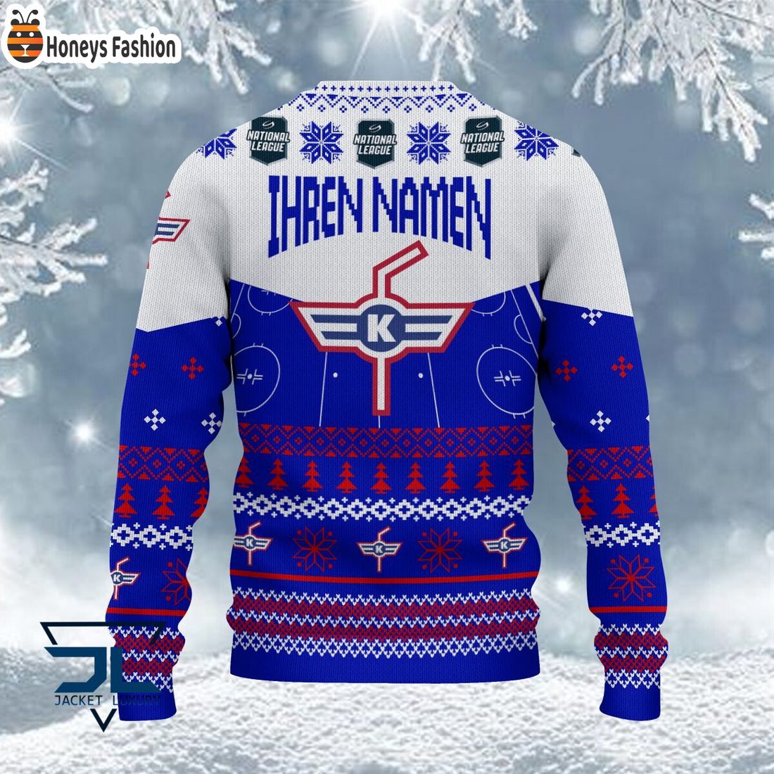 HOT EHC Kloten National League 2023 Logo Ugly Christmas Sweater