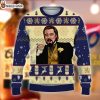 Leonardo Dicaprio & Coors Banquet Ugly Christmas Sweater