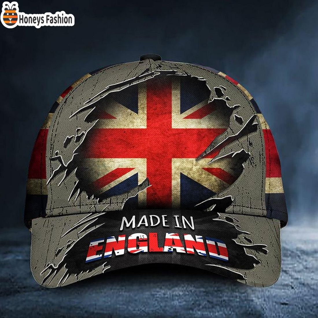 Made In England Uk Flag Remembrance Day Cap Hat