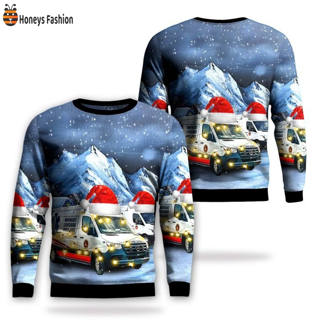 Killer Whales Orcas Ugly Christmas Sweater