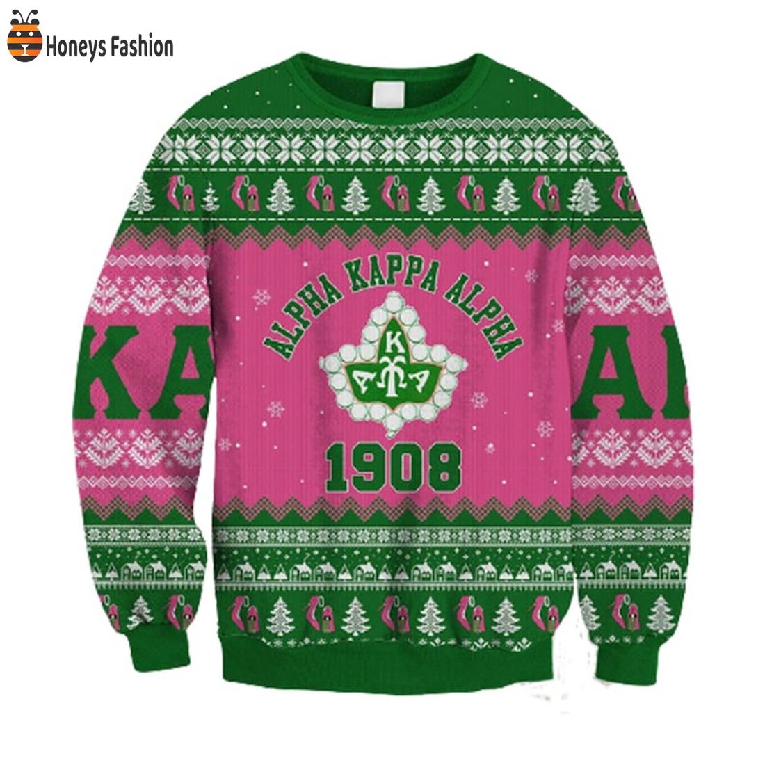 PRODUCT Alpha Kappaa Alpha Akaa 1908 Christmas Ugly Sweater