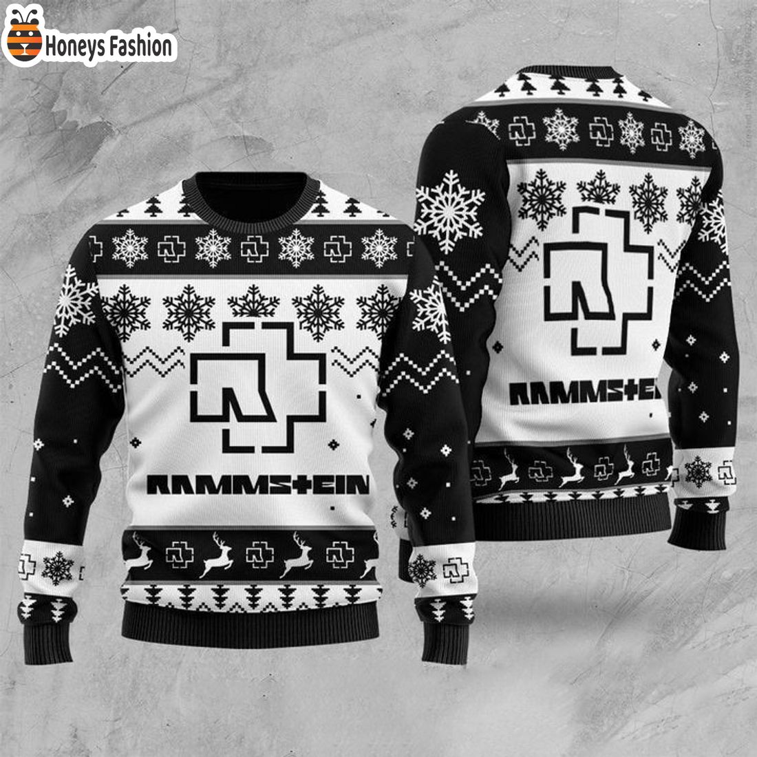 Rammstein Band Ugly Christmas Sweater