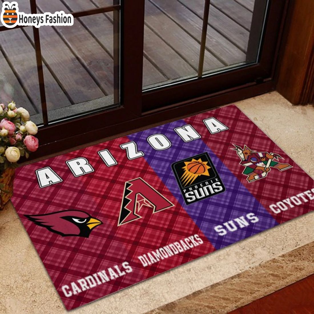 SELLER Arizona Cardinals Diamondbacks Suns Coyotes Sports Team Doormat