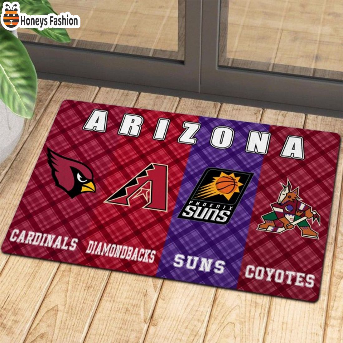 SELLER Arizona Cardinals Diamondbacks Suns Coyotes Sports Team Doormat