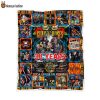 TOP Guns N’ Roses 38 Years 1985 2023 Thank You For The Memories Fleece Blanket