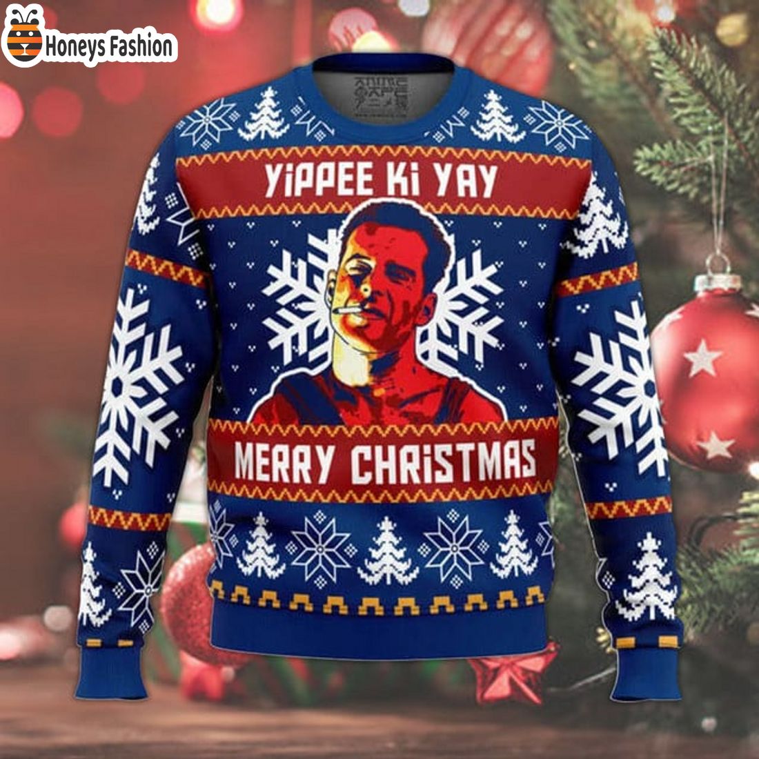 TOP SELLER Die Hard Yippee Ki Yay Ugly Christmas Sweater