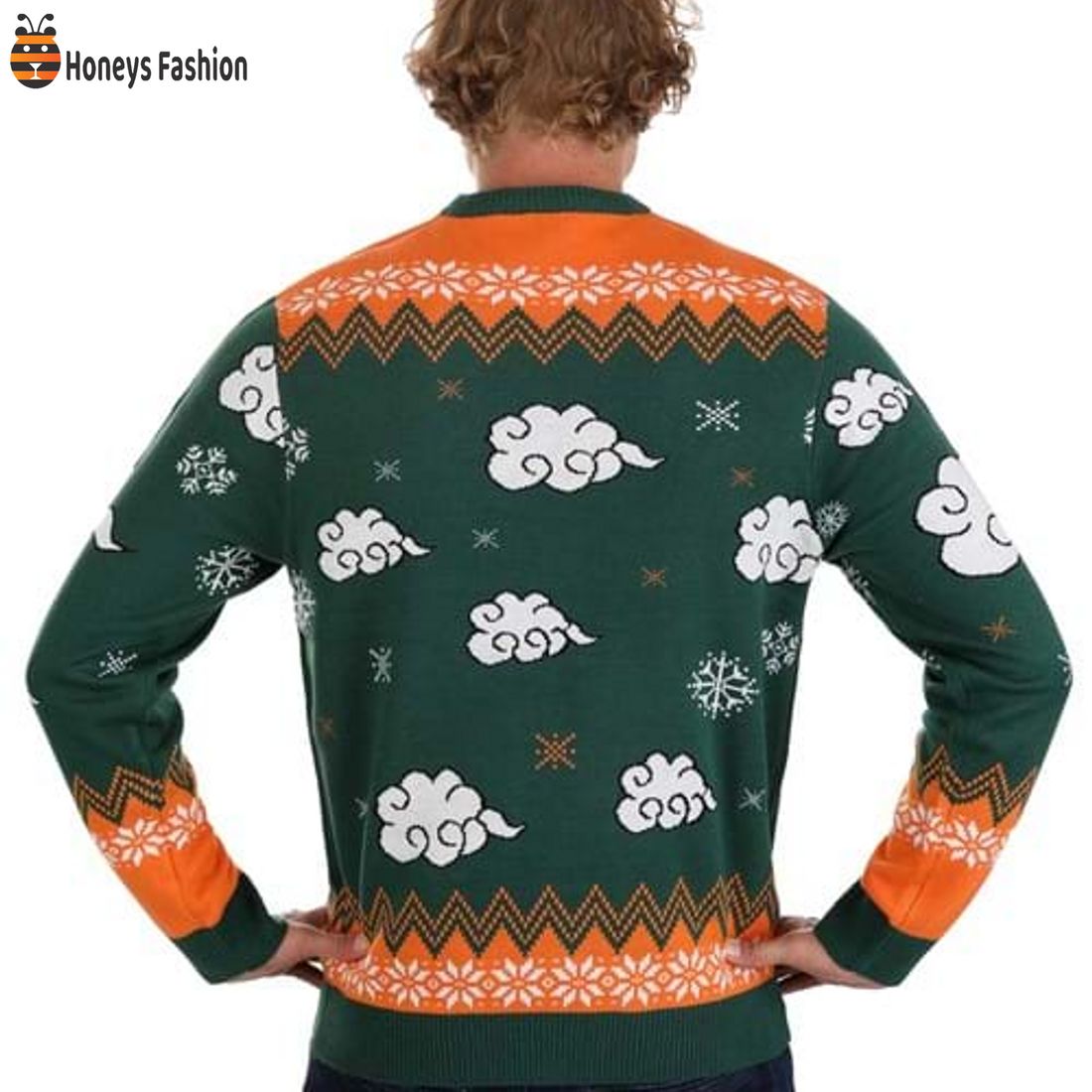 TOP SELLER Dragonball Z Goku Adult Ugly Christmas Sweater