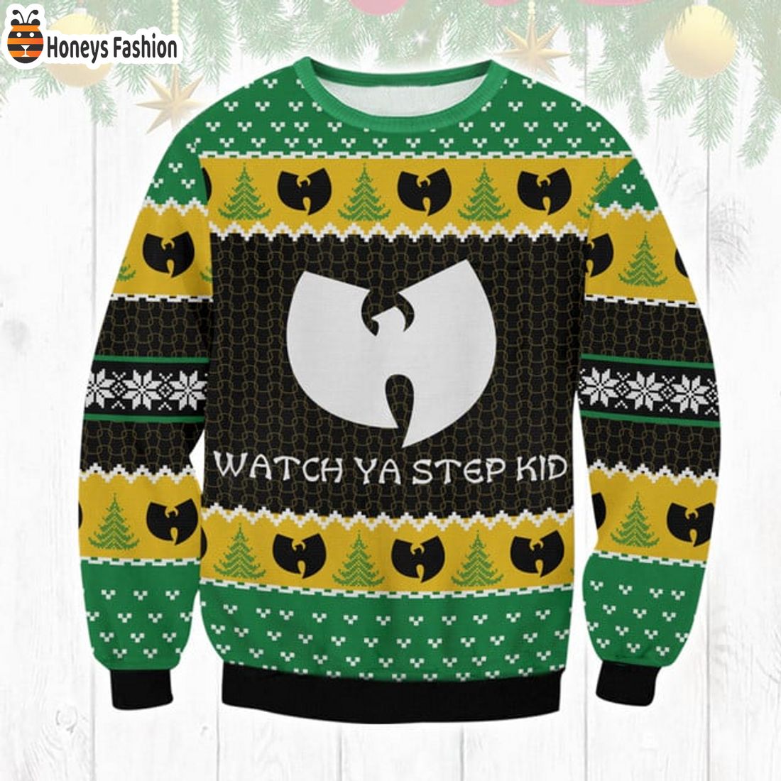 TOP SELLER Wu Tang Watch Ya Step Kid Ugly Christmas Sweater