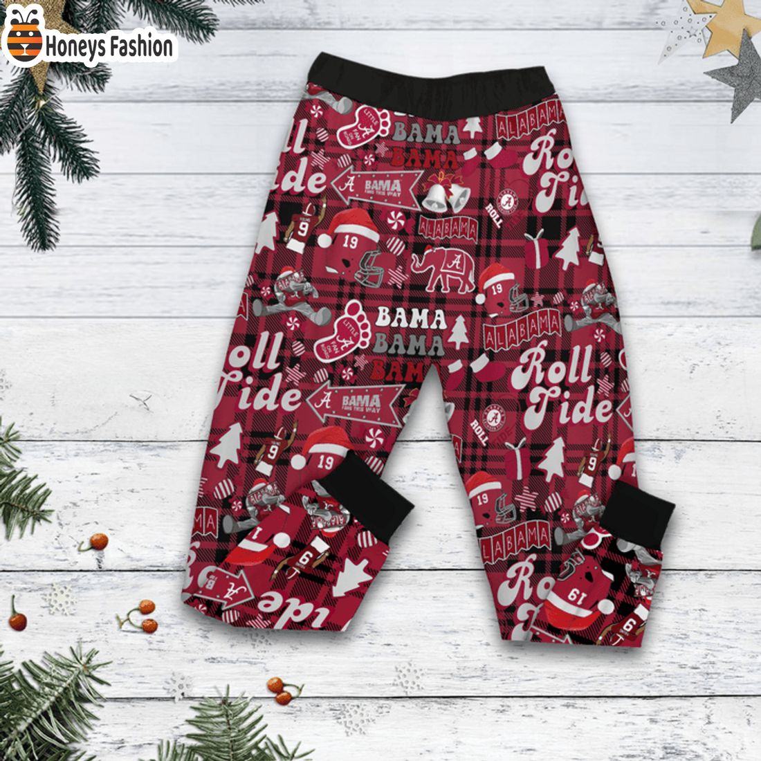 TRENDING Alabama Crimson Tide Have A Glory christmas pajamas set