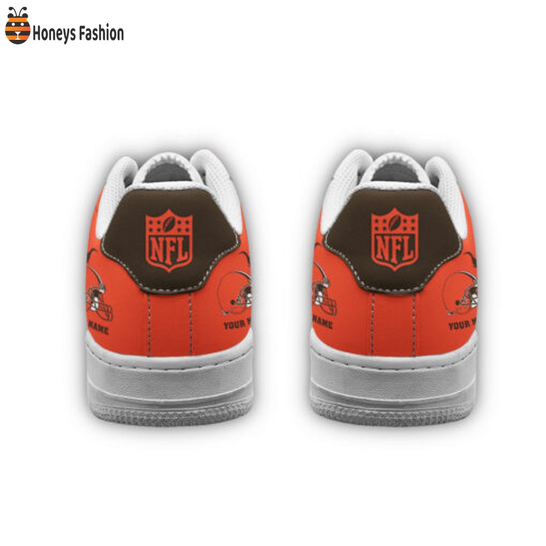 TRENDING Cleveland Browns NFL Louis Vuitton Pattern Nike Air Force 1 Sneakers