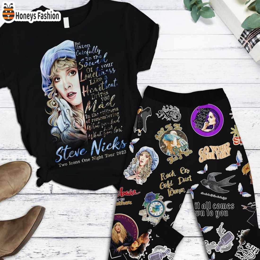 TRENDING Stevie Nicks Go Your Own Way christmas pajamas set