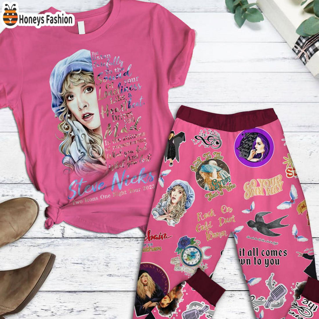 TRENDING Stevie Nicks Go Your Own Way christmas pajamas set